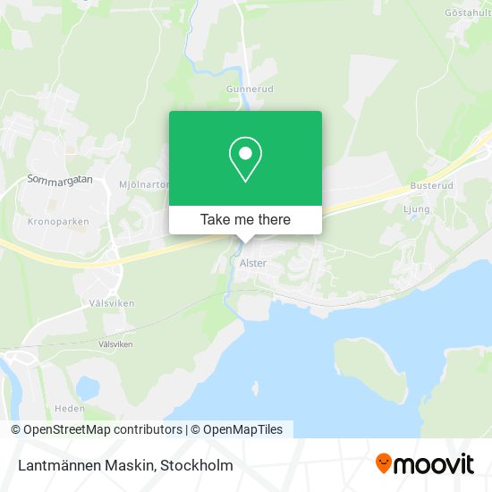 Lantmännen Maskin map