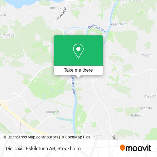 Din Taxi i Eskilstuna AB map