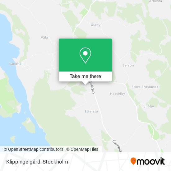 Klippinge gård map