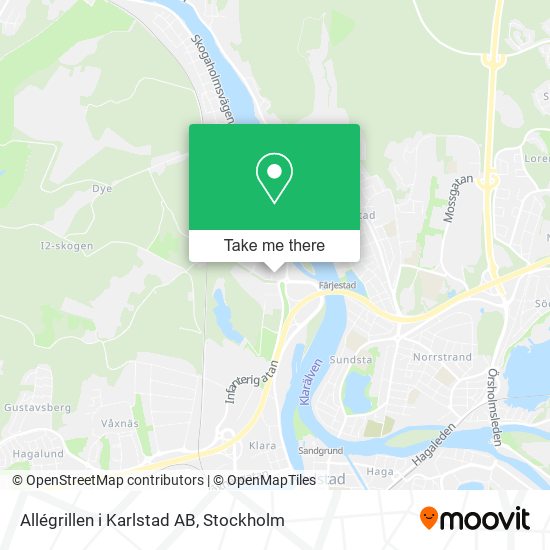 Allégrillen i Karlstad AB map