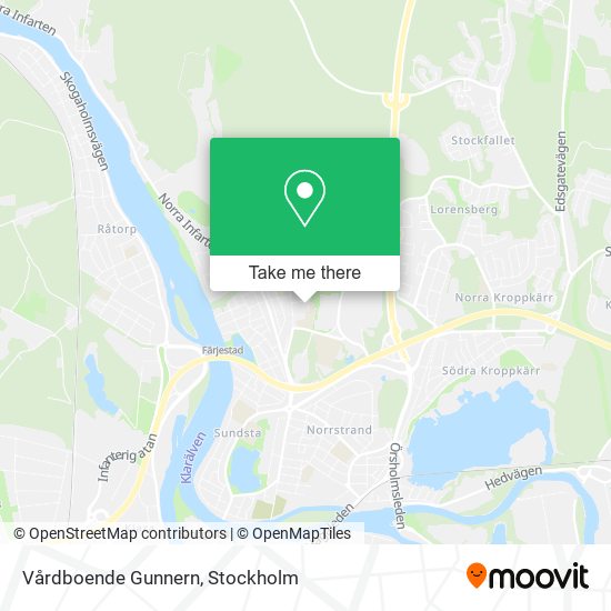 Vårdboende Gunnern map