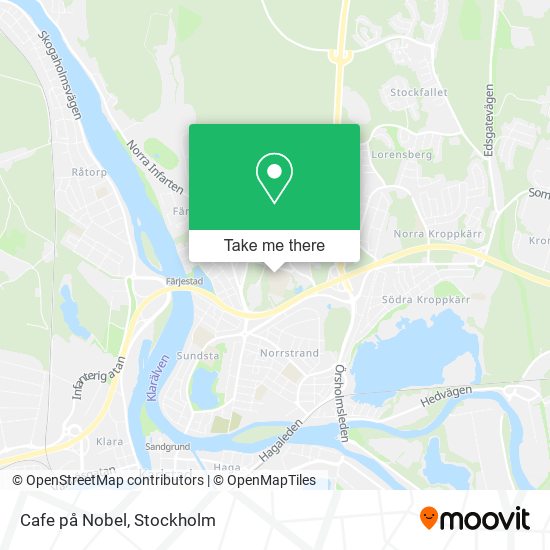 Cafe på Nobel map