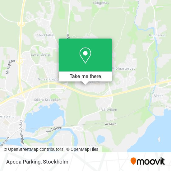 Apcoa Parking map