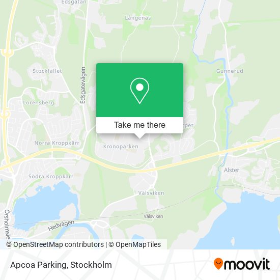 Apcoa Parking map