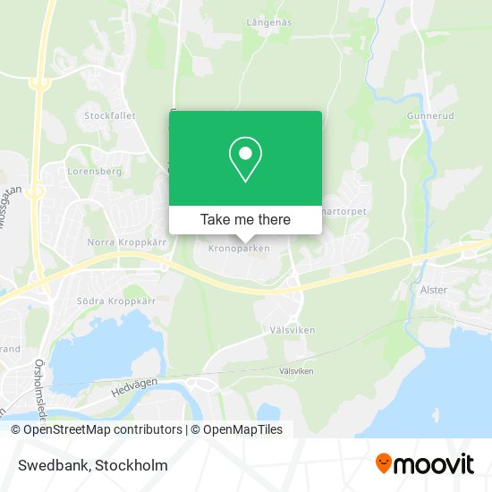 Swedbank map