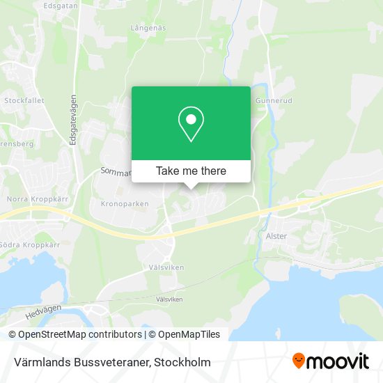 Värmlands Bussveteraner map