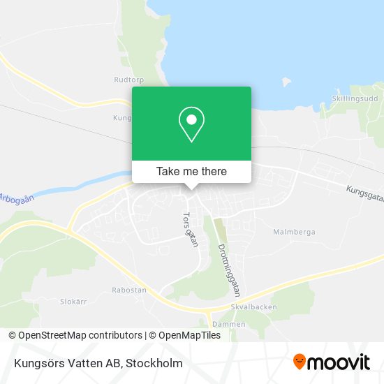Kungsörs Vatten AB map