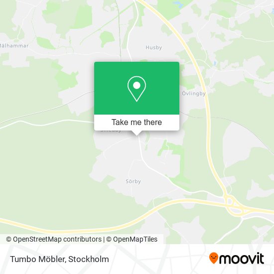 Tumbo Möbler map