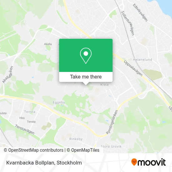 Kvarnbacka Bollplan map