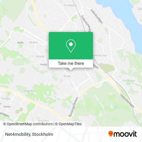 Net4mobility map