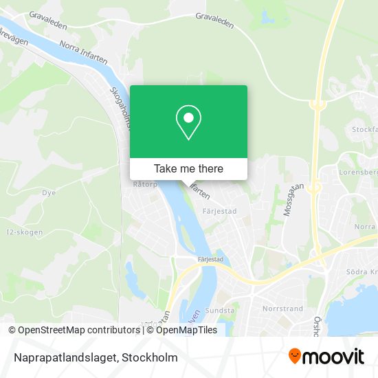 Naprapatlandslaget map