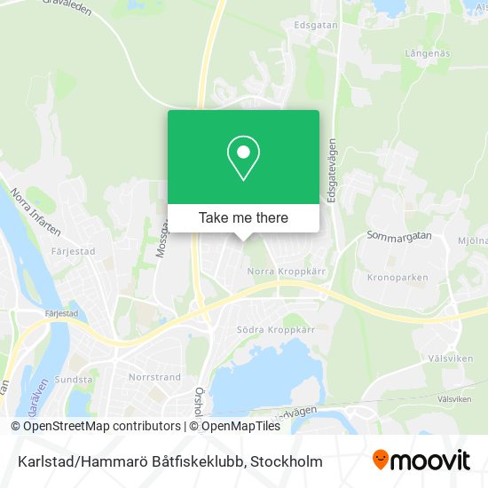 Karlstad/Hammarö Båtfiskeklubb map