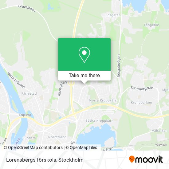Lorensbergs förskola map