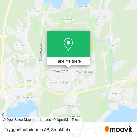 Trygghetsutbildarna AB map
