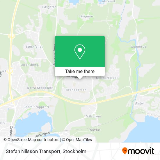 Stefan Nilsson Transport map