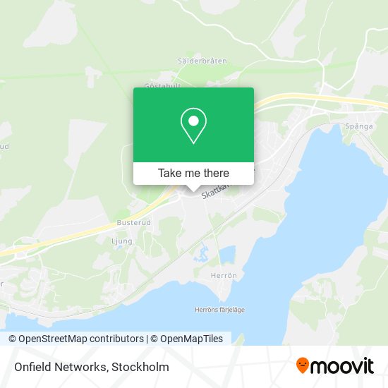 Onfield Networks map