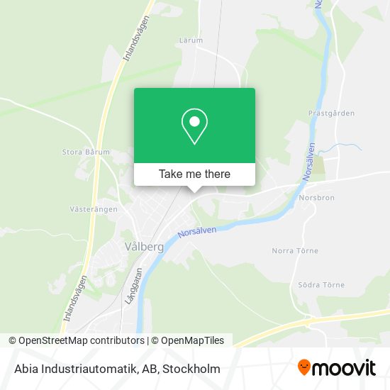Abia Industriautomatik, AB map
