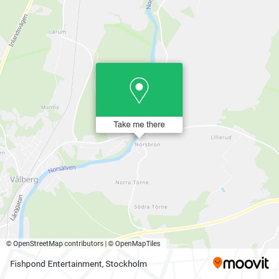 Fishpond Entertainment map