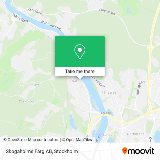 Skogaholms Färg AB map