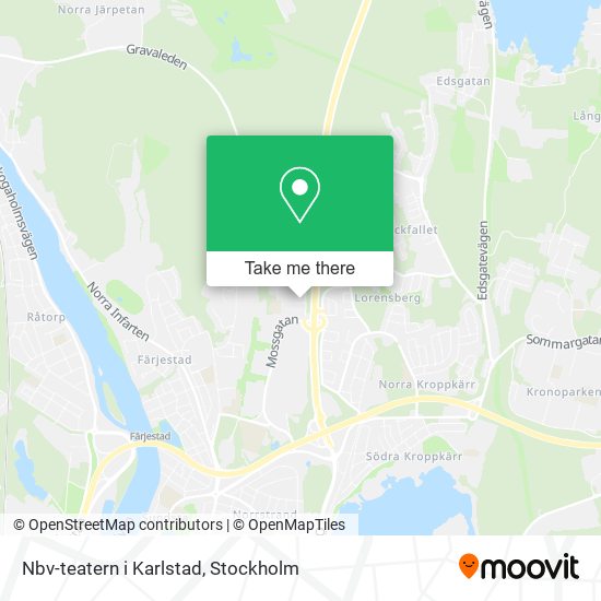 Nbv-teatern i Karlstad map