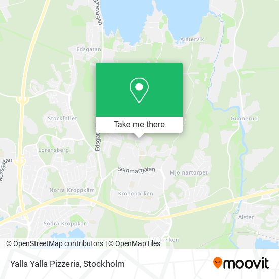 Yalla Yalla Pizzeria map