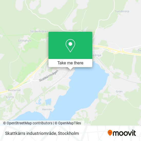 Skattkärrs industriområde map