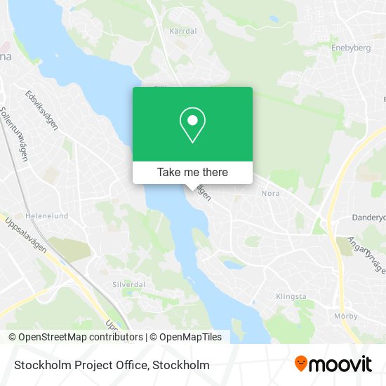 Stockholm Project Office map