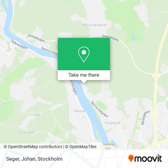 Seger, Johan map