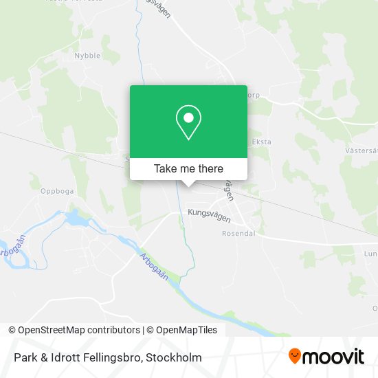 Park & Idrott Fellingsbro map