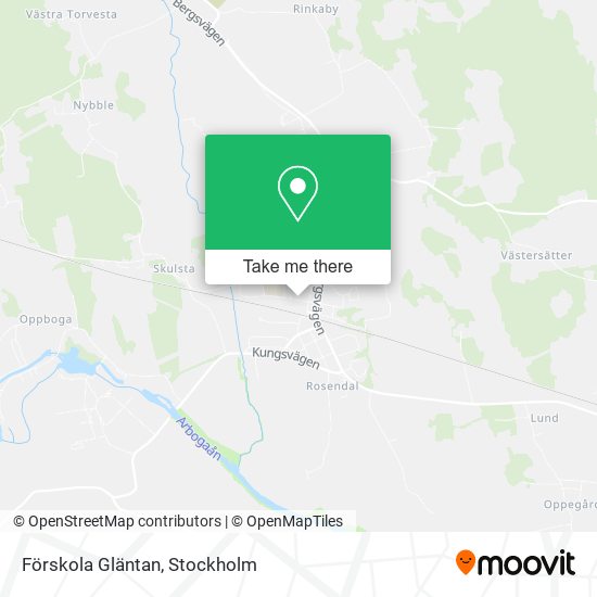 Förskola Gläntan map