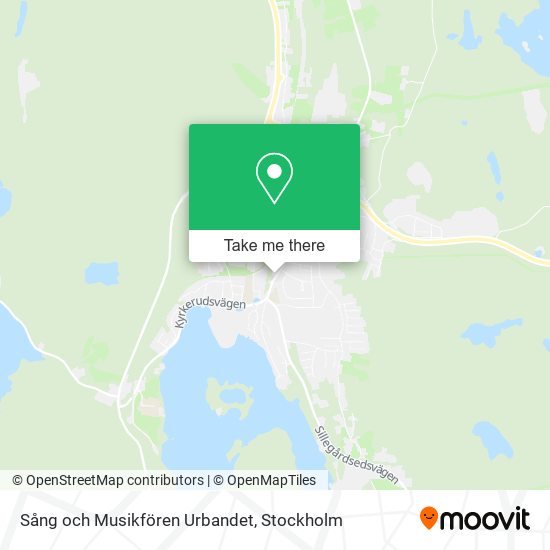Sång och Musikfören Urbandet map