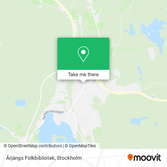 Årjängs Folkbibliotek map