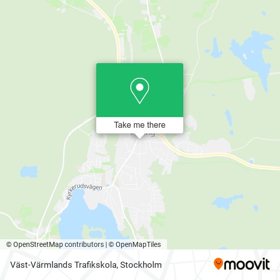 Väst-Värmlands Trafikskola map