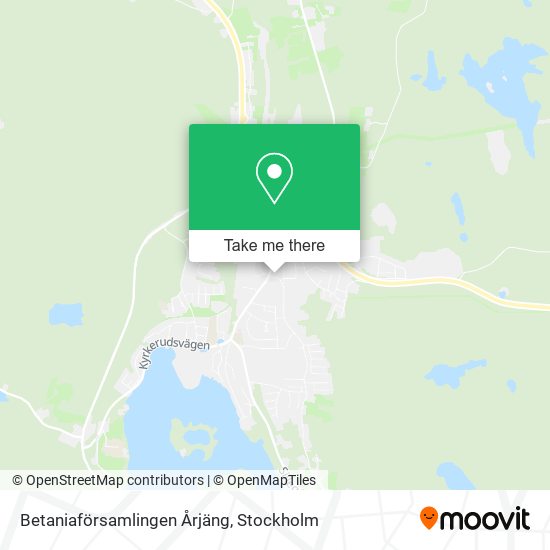 Betaniaförsamlingen Årjäng map