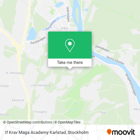 If Krav Maga Academy Karlstad map