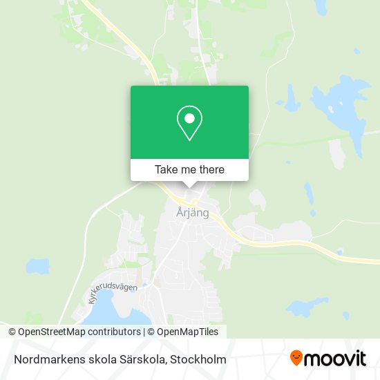 Nordmarkens skola Särskola map