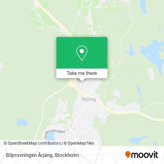 Bilprovningen Årjäng map