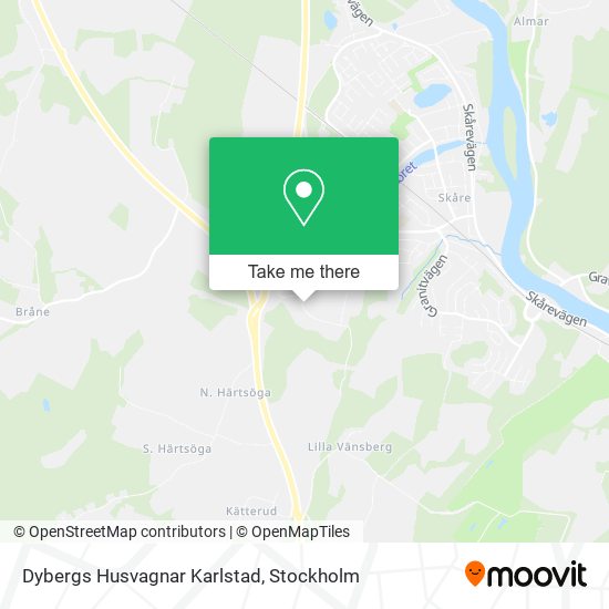 Dybergs Husvagnar Karlstad map