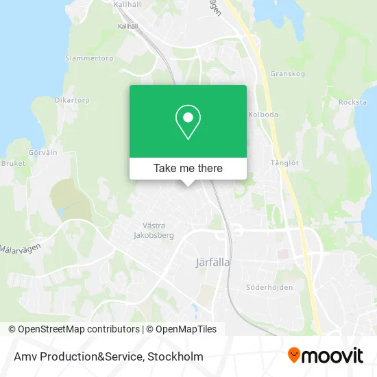 Amv Production&Service map