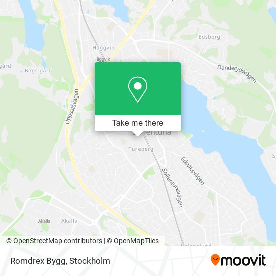 Romdrex Bygg map