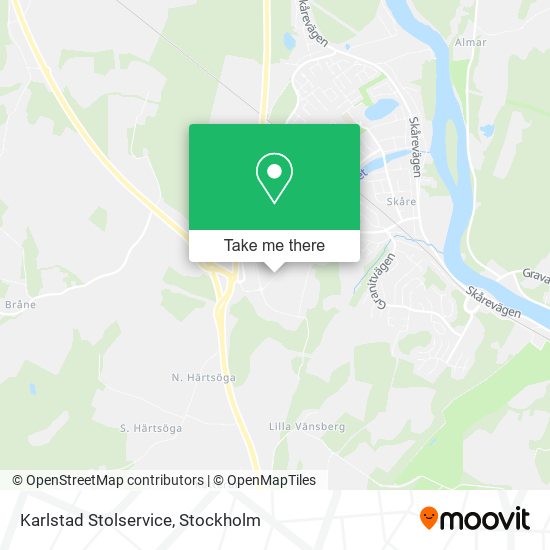 Karlstad Stolservice map