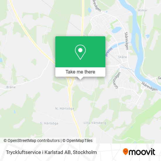 Tryckluftservice i Karlstad AB map