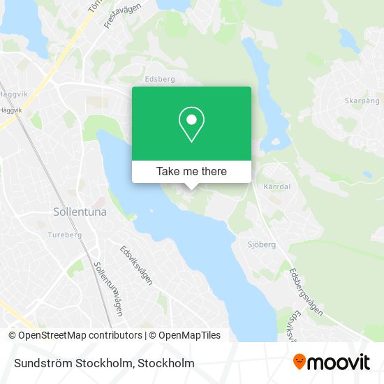 Sundström Stockholm map