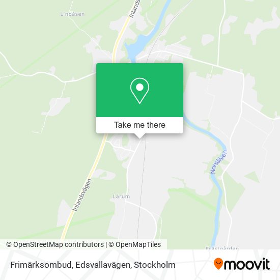 Frimärksombud, Edsvallavägen map