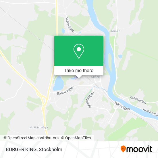 BURGER KING map