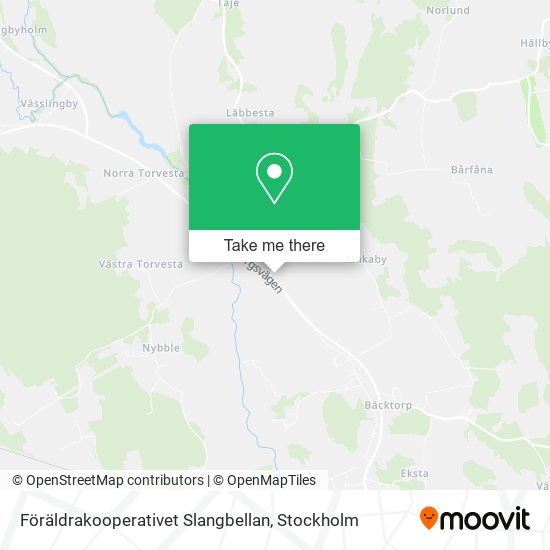 Föräldrakooperativet Slangbellan map