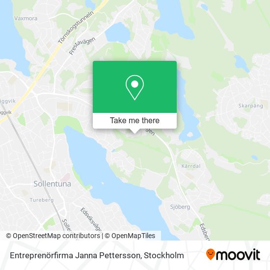 Entreprenörfirma Janna Pettersson map