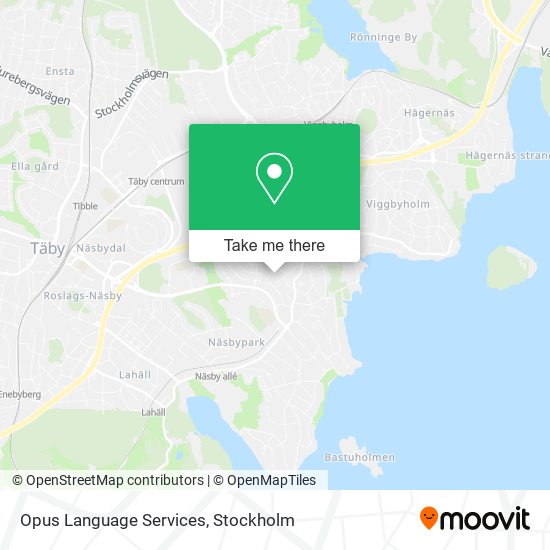 Opus Language Services map