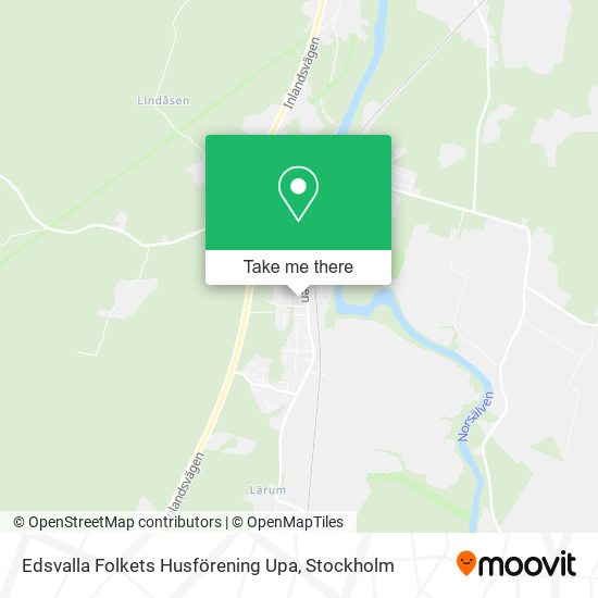 Edsvalla Folkets Husförening Upa map