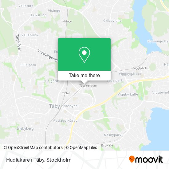 Hudläkare i Täby map